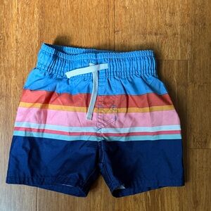 Cat & Jack Multicolor Striped Kids Shorts